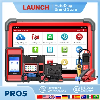 Lancia X431 PRO5 Strumenti diagnostici Strumento di programmazione ECU con scanner J2534 SmartBox/SmartLink OBD2 Lancio OBDII PRO5 1
