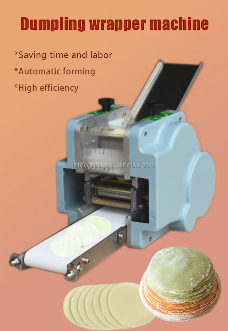 Description Picture 2 of itemRound/Square mini dumpling wrapper machine empanada skin roti making machine for home noodles forming chapati maker electric