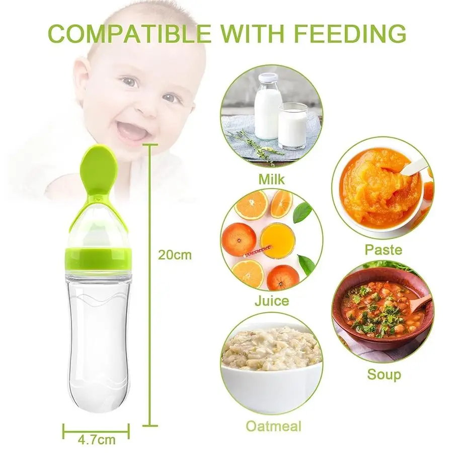 Ultra-soft silicone spoon head For 6-36 months baby Bowl and spoon all in one Single-handed feeding baby Silicone feeding silicone meal set silicone feeding set
