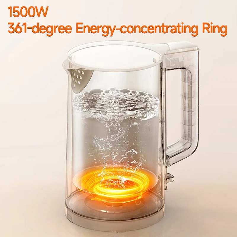 Xiaomi Electric Kettle N1 1500W 1.5L Double Layer Integrat Fast Boil Anti-dry Protect Temperature Control Water Tea Coffee Pot 3