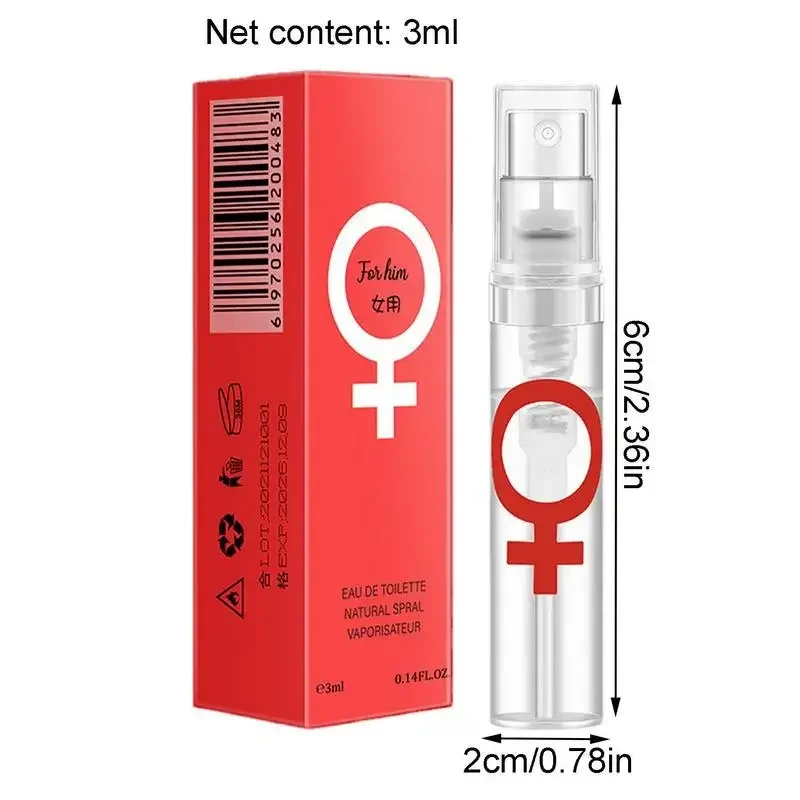 Pheromone Perfume Intimate Partner Erotic Perfume Pheromone Fragrance Stimulating Flirting Unsex Lasting Sex 3ml mens perfume spray