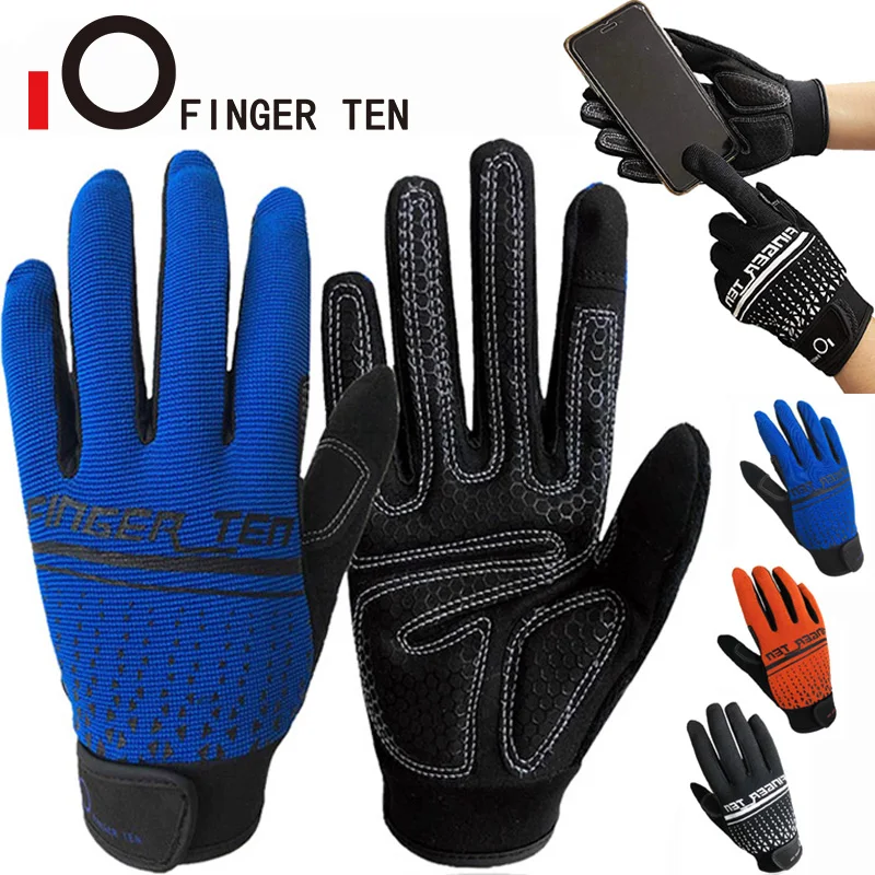 Professional Half Full Finger Fitness Gloves Men with Wrist Support Gym Exercise Powerlifting Pull Up Protector