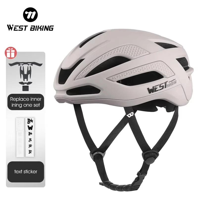 Casque vélo de route Aero - white red[A] - Mixte - Coque PC et EPS