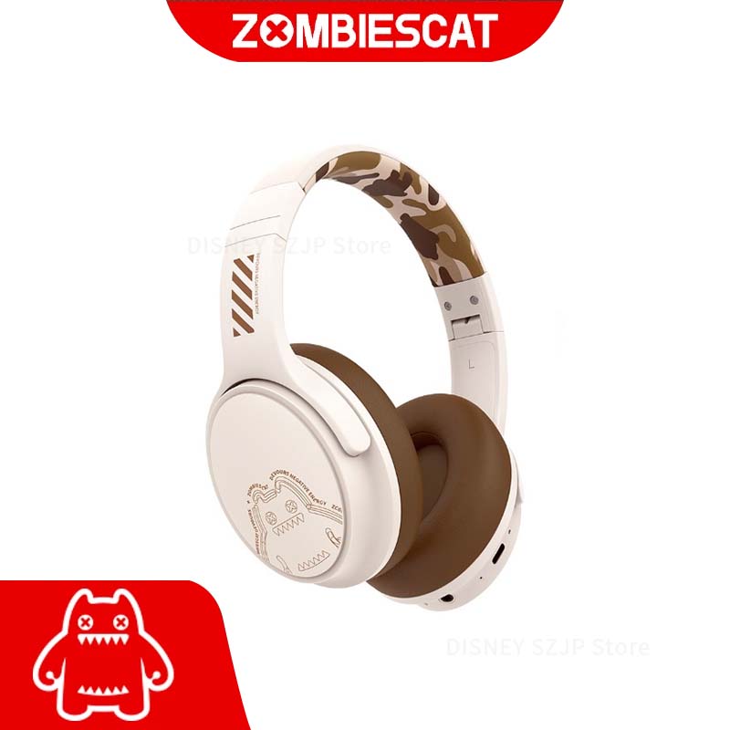 ZOMBIESCAT S5 Wireless Bluetooth Headphones Ultra Long-Life Bass-Heavy Gaming Earphones Noise Cancellation Low Latency Headsets