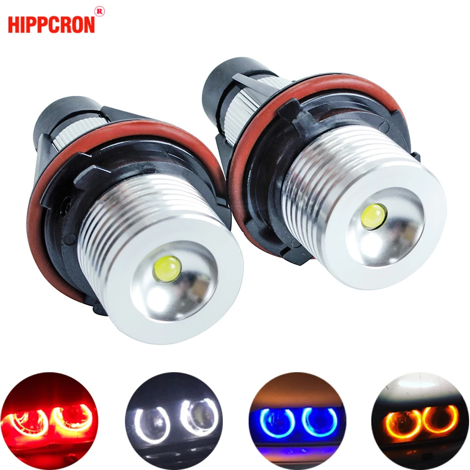 Super Bright White 20W canbus Angel Eyes Marker Lights Bulbs for BMW 1 5 6 7  series E87 E39 M5 E60 E61 E63 E64 x3 E83 X5 E53 - AliExpress