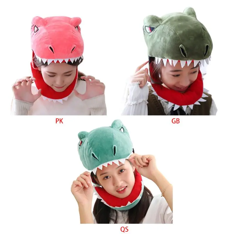 

A2ES Japanese Cartoon Dinosaur Mask Adult Kids Halloween Party Cosplay Acces
