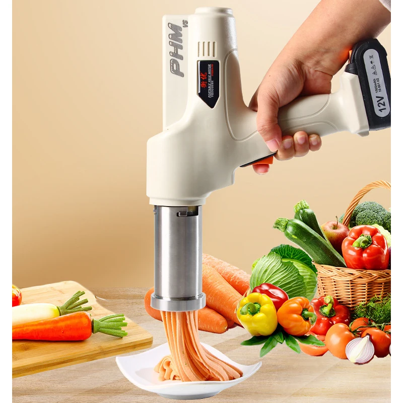 Electric Noodle Making Machine, Handheld Electric Noodle Maker, Noodle  Press Machine With 5 Molds, Multiple Noodle Making Tool For Home, Usb  Charging, Easy To Operate, Kitchen Utensils, Kitchen Supplies, Back To  School