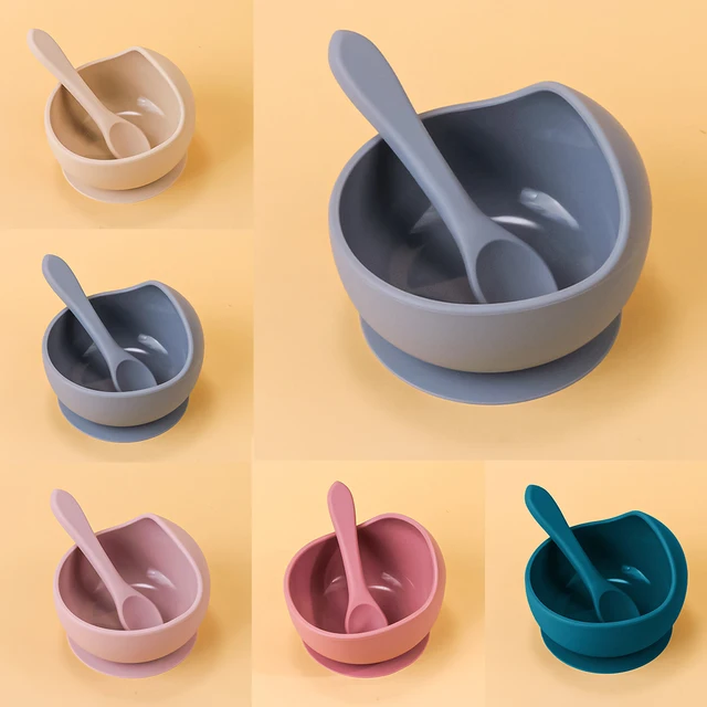 Silicone Baby Feeding Bowls 6