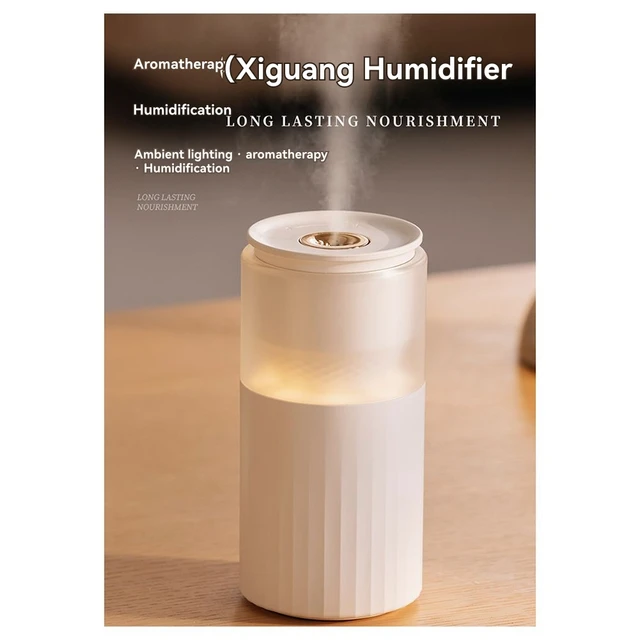 【Livraison-Rapide!】Humidifier For Home Use Small Bedroom Mini Air Desktop Portable Charging Large Fog Volume Spray Car Aromather 1