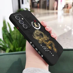 Flying Dragon Phone Case - Sleek and Stylish Protection - Samsung A05 (Black)