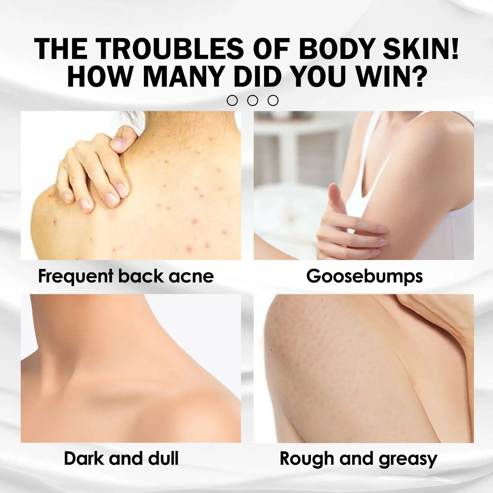 Moisturizing Cream Keratosis Follicle Pilaris Removal Shrink Pore Fade Pigmentation Whit-ening Smooth Repair Chicken Skin Cream 3