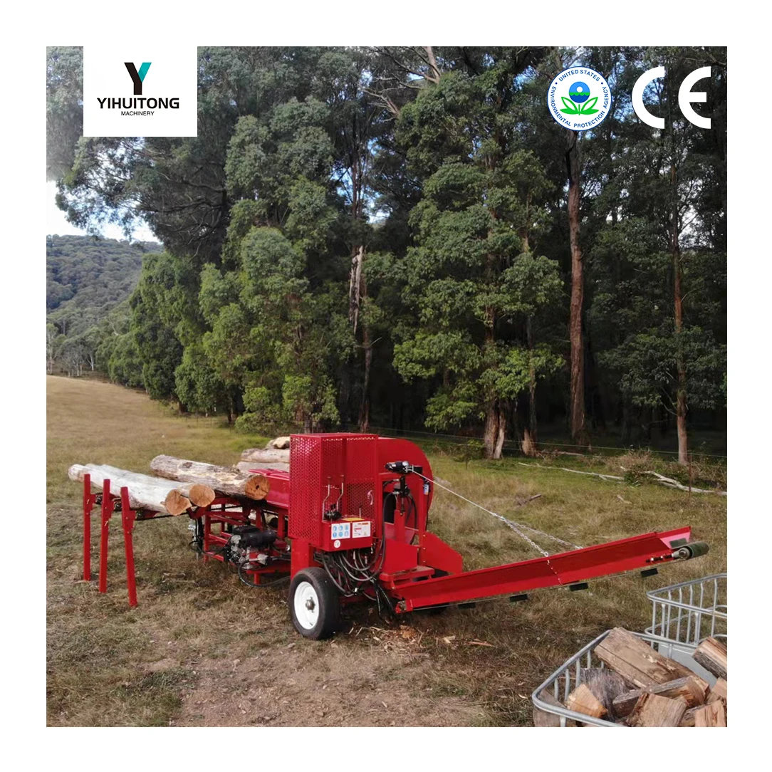 AustraliaForestryMachine50TonsCircularBladeSawWoodFirewood