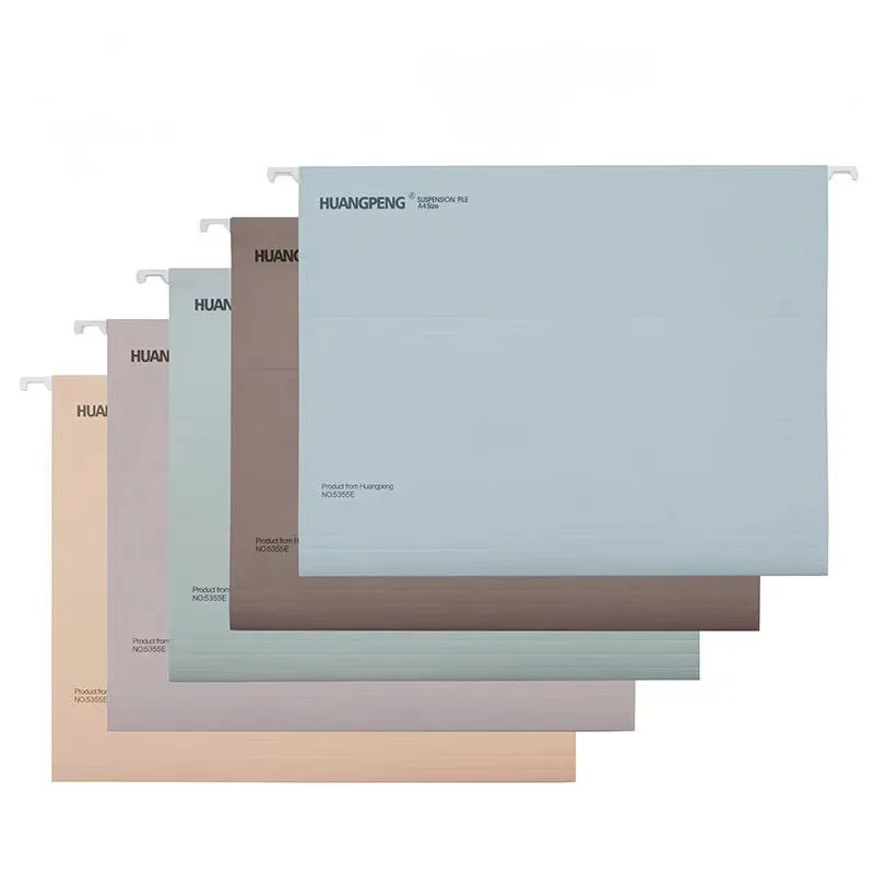 10pcs Hanging File Folder With Adjustable Tabs Office Reinforced Suspension Files Folder Expansion Extra Capacity A4 Letter Size