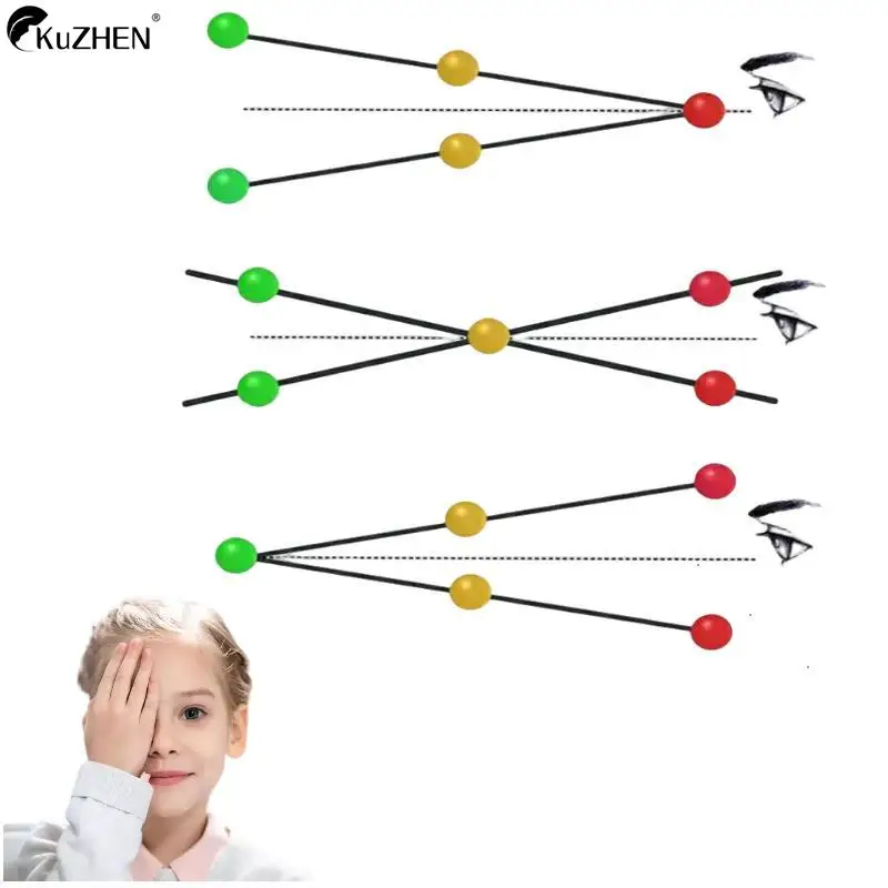 

Трёхшариковая лента для тренировки сближения зрения