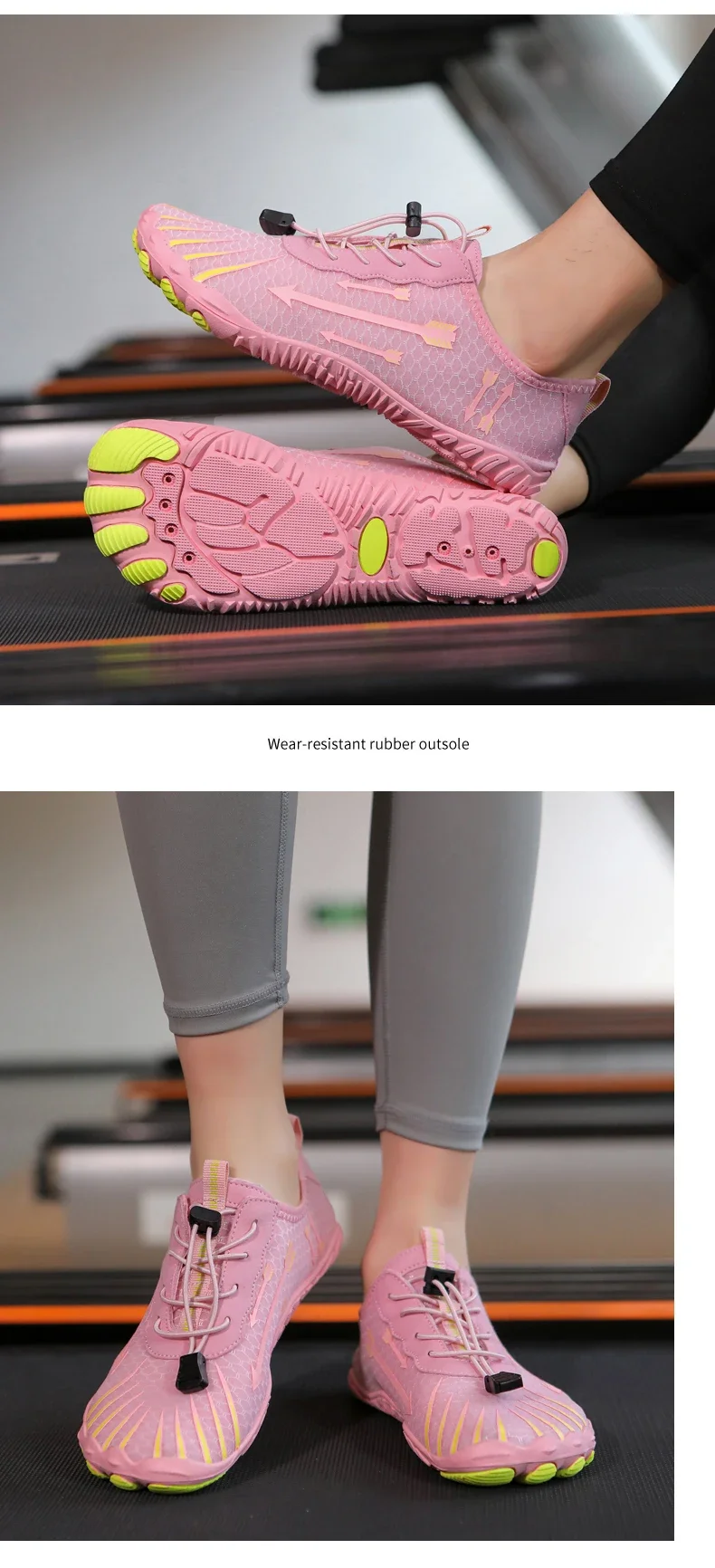Aqua Quick Drying Barefoot Shoes Non-slip Wear-resistant Breathable Water Sneakers Swimming Diving Beach Surfing Water Shoes
