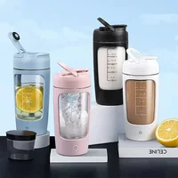 USB Electric Portable Whey Protein Shaker Bottle Fully Automatic Stirring Cup Rechargeable Gym BA Free Cocktail Blend 1
