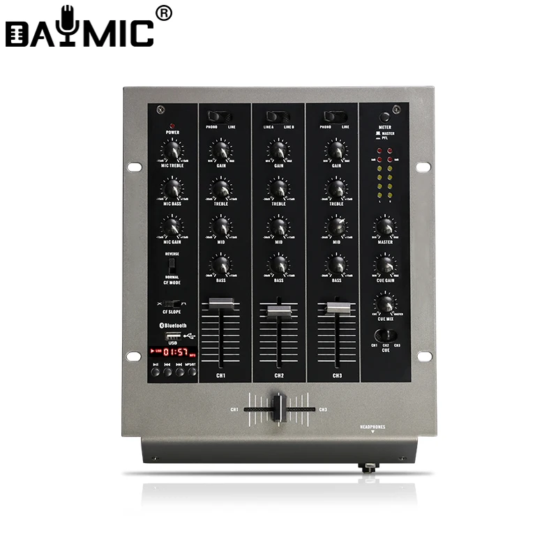 

DJF3USB professional DJ bar KTV mixing and mixing console