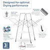 Homecare Premium SureGrip Multidryer Indoor and Outdoor Clothes Drying Rack, Lightly Textured Non Slip Rungs, 82 Ft. of Drying 2