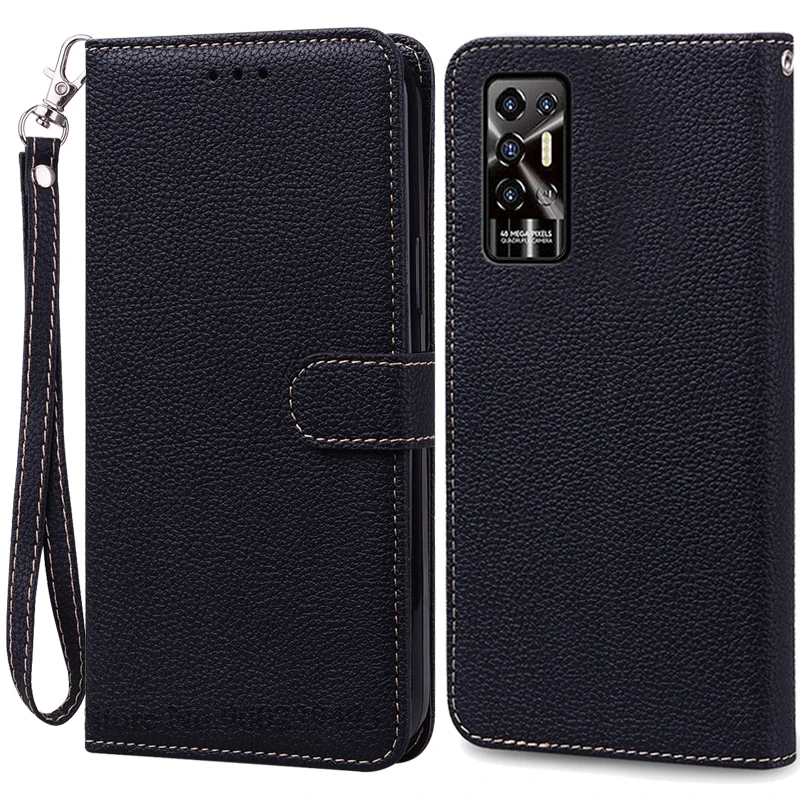 Leather Wallet Flip Case - Stylish Protective Phone Cover & Bumper Shell