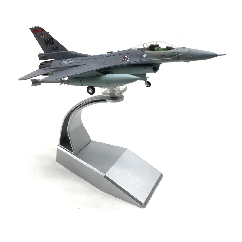 Jason tutu 1/100 escala da força aérea dos eua F-16C lutador diecast metal acabado modelo de aeronaves combate falcon f16c transporte da gota