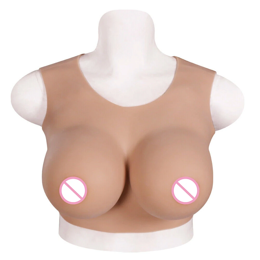 

Drag Queen Fake Boobs For Cosplay Costumes Artificial Silicone Breast Forms Crossdresser Transgender Sissy Shemale Chest EYUNG