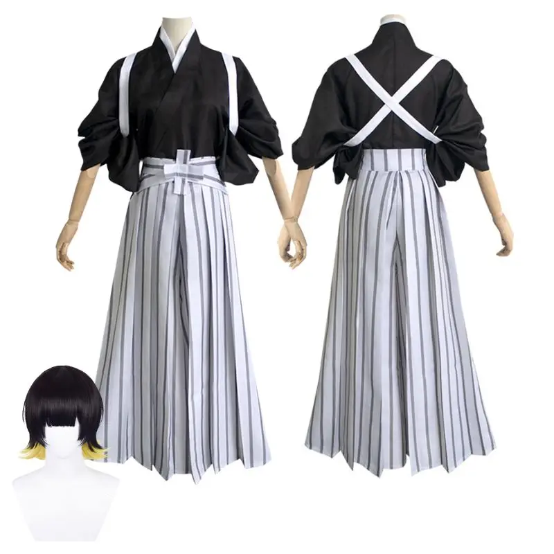 

Anime Blue Lock Bachira Meguru Cosplay Kimono Costume for Women Men Outfit Fantasia Dress Halloween Carnival Party Disguise Suit