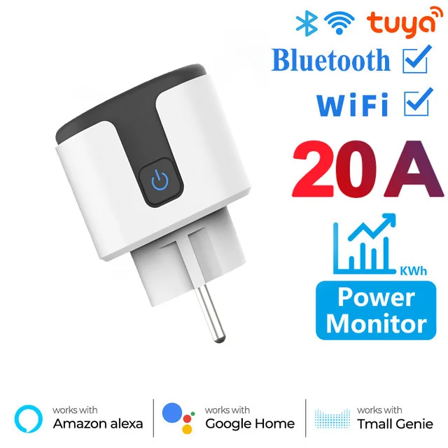 WiFi Smart Plug with Power Monitoring and Voice Control