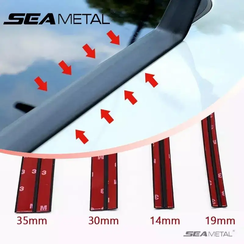 SEAMETAL 2/8M Car Rubber Seal Strips Auto Windshield Roof Rubber Sealing Strip Noise Insulation Car Accessories 14/19/27/30/35mm SEAMETAL 2/8M Car Rubber Seal Strips Auto Windshield Roof Rubber Sealing Strip Noise Insulation Car Accessories 14/19/27/30/35mm