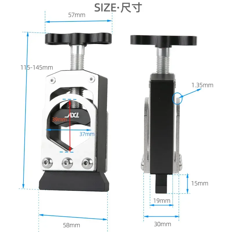 Carbon Fiber Bicycle Steerer and Seatpost Cutter Tool