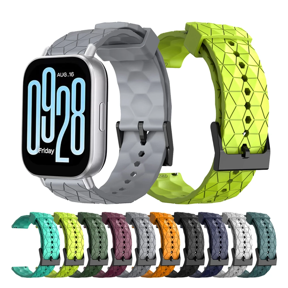 Silicone Sport Strap - 22mm Replacement Wristband