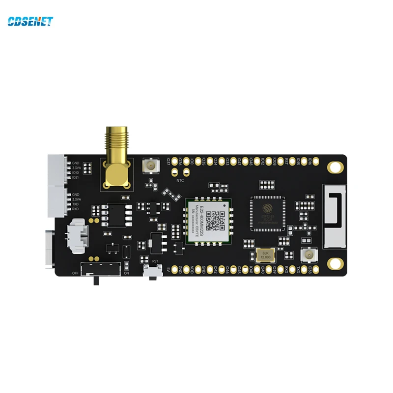 Lora Spread Spectrum Wifi Test Board Ble5.0 Esp32-S3 Sx1268 2.4Ghz 433Mhz Cdsend Eora-S3-400Tb Display Oled Type-C