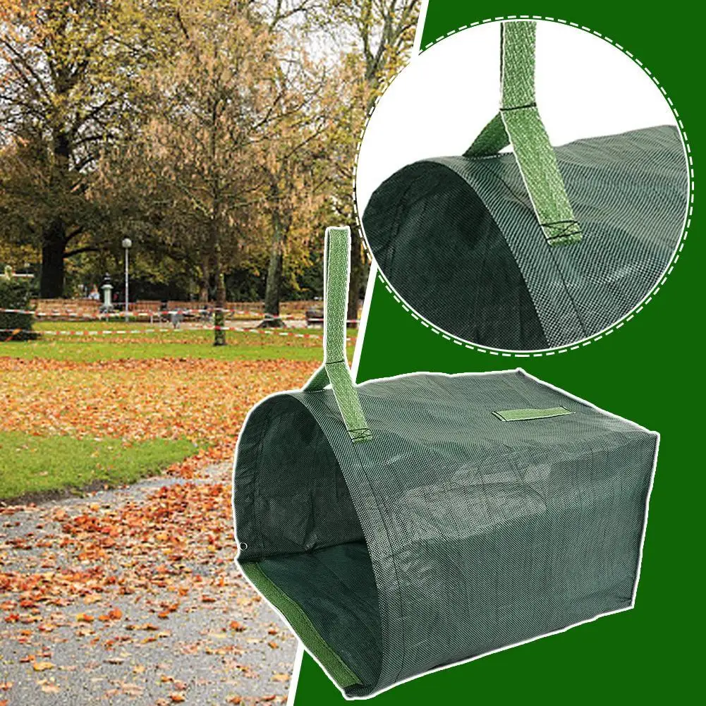 Leaf Bags Large Capacity Reusable Waterproof Heavy Duty Multifunctional  Garden Waste Storage Bag Foldable Organizer Supplies - AliExpress