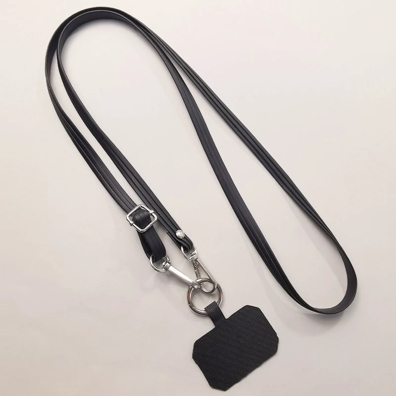 Elegant Crossbody Phone Lanyard with Adjustable High-End Leather Strap