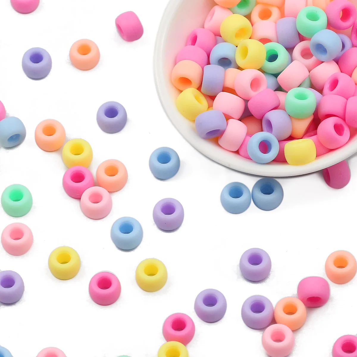 Colorful Silicone Acrylic Beads 4