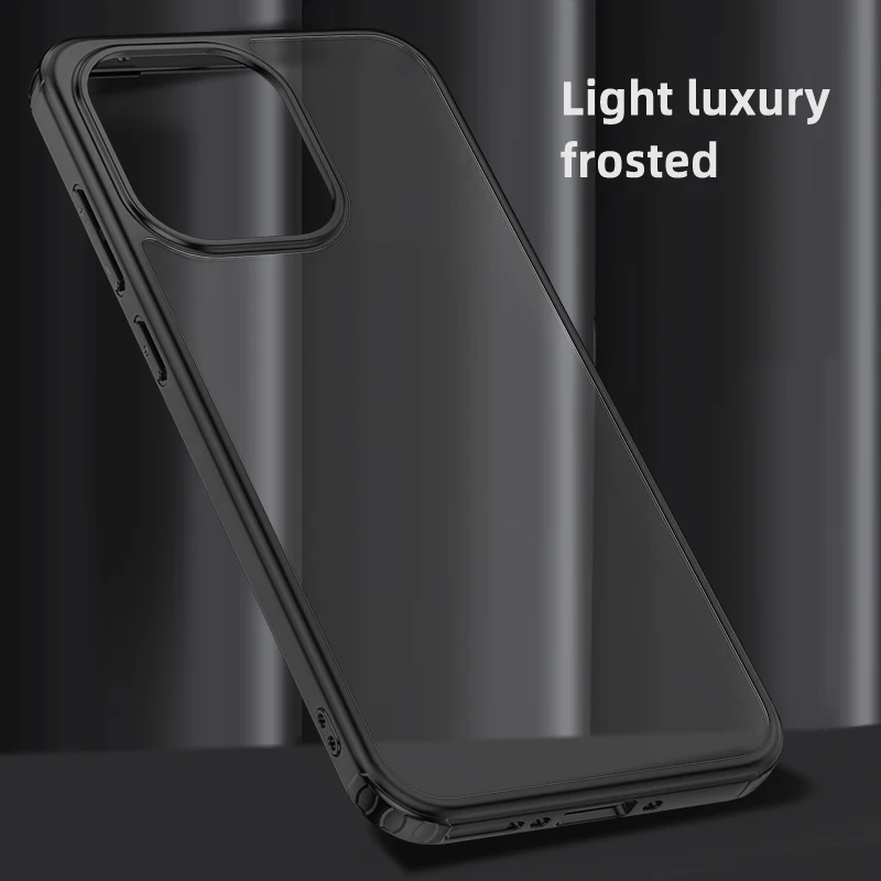 Crystal Clear Hard PC Shockproof Camera Protection Case - Transparent Cover