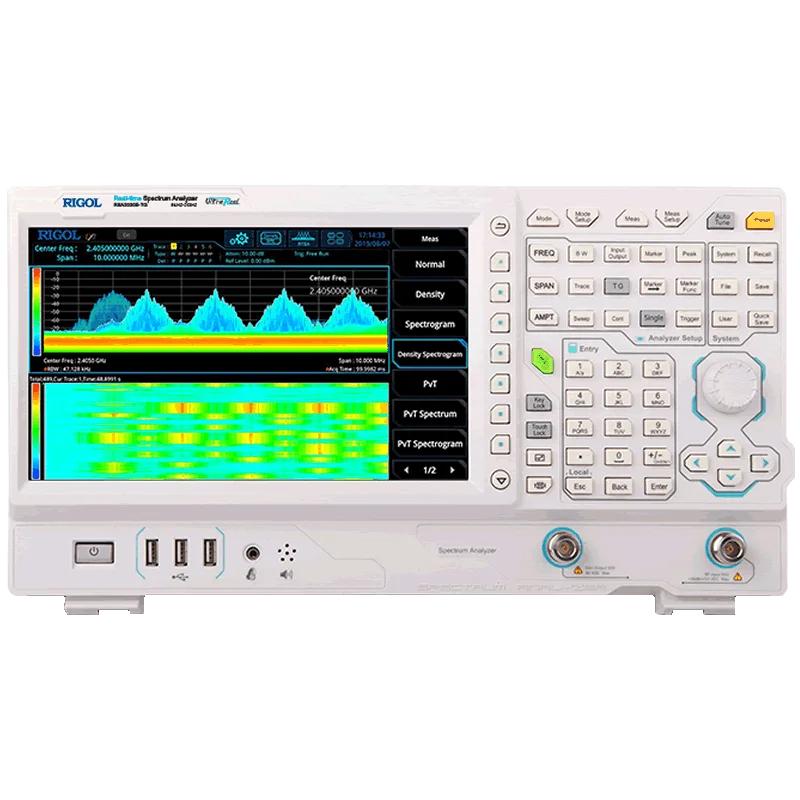 RIGOL RSA3015E 실시간 스펙트럼 분석기 RSA3015E-TG(트래킹 발생기 포함), 3GHz