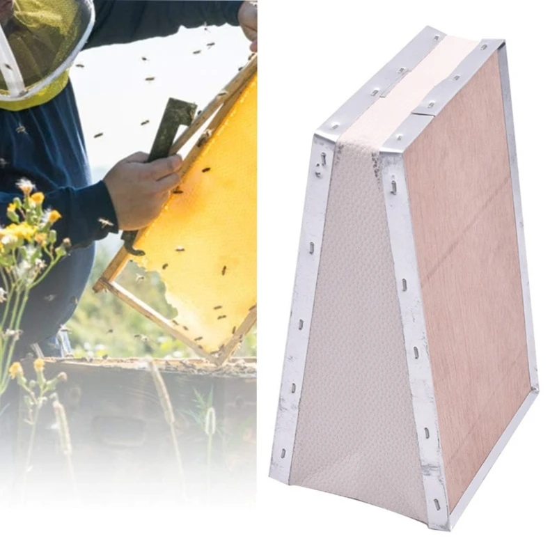 Bees Smoker Bellows PVC Leather Plywood Box Beekeeping Equipment Replacement