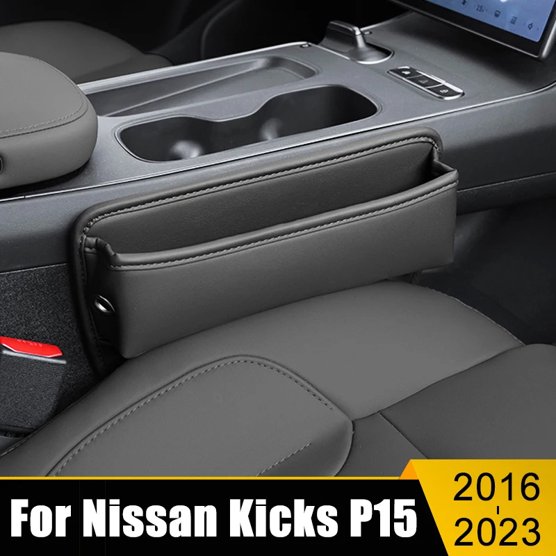 

For Nissan Kicks P15 2016 2017 2018 2019 2020 2021 2022 2023 Car Seat Crevice Storage Box Bag Multifunctional Built-in Cover