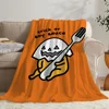 Cute Throw Blanket for Sofa Luxury Gudetama Fluffy Soft Blankets & Throw Kid's Blanket King Size Microfiber Bedding Cobija Knee 3