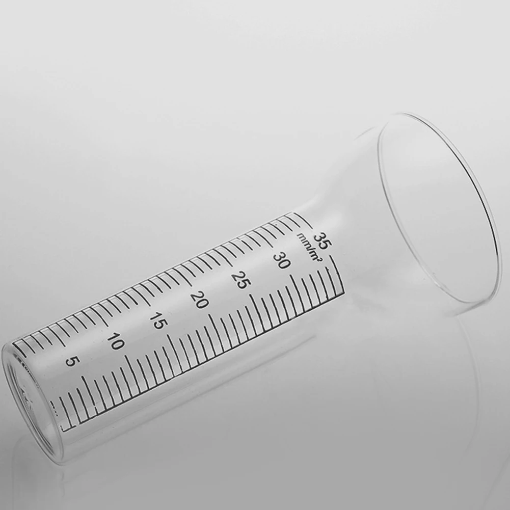 비 게이지 교체용 유리, 강우 게이지, 유리 빗물 게이지, 35mm, 가정 정원 마당 야외 가정 용품, 2 개