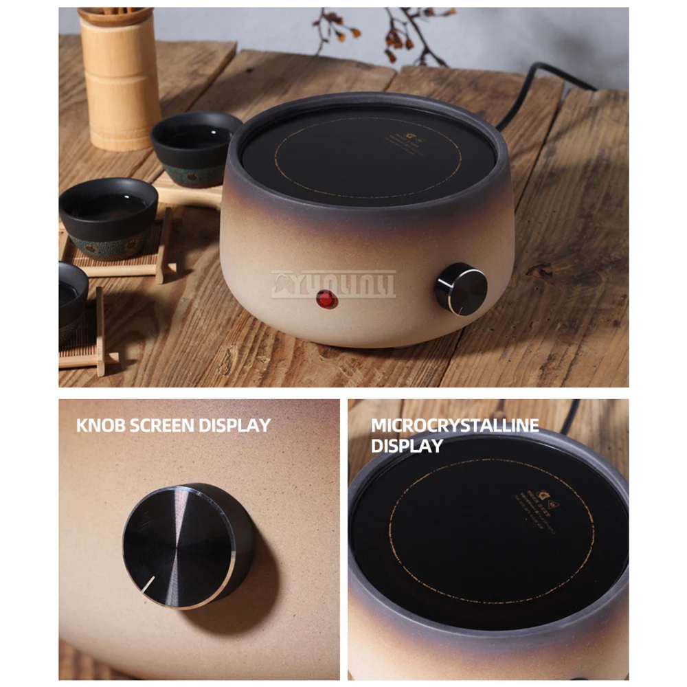 Household Heat-resisting Teakettle Electric Ceramic Stove Warmer for Tea Milk Coffee 6
