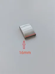 Adjustable Metal Watch Band Extender with Secure Clasp, 10mm - 22mm Width (16mm 1pc)