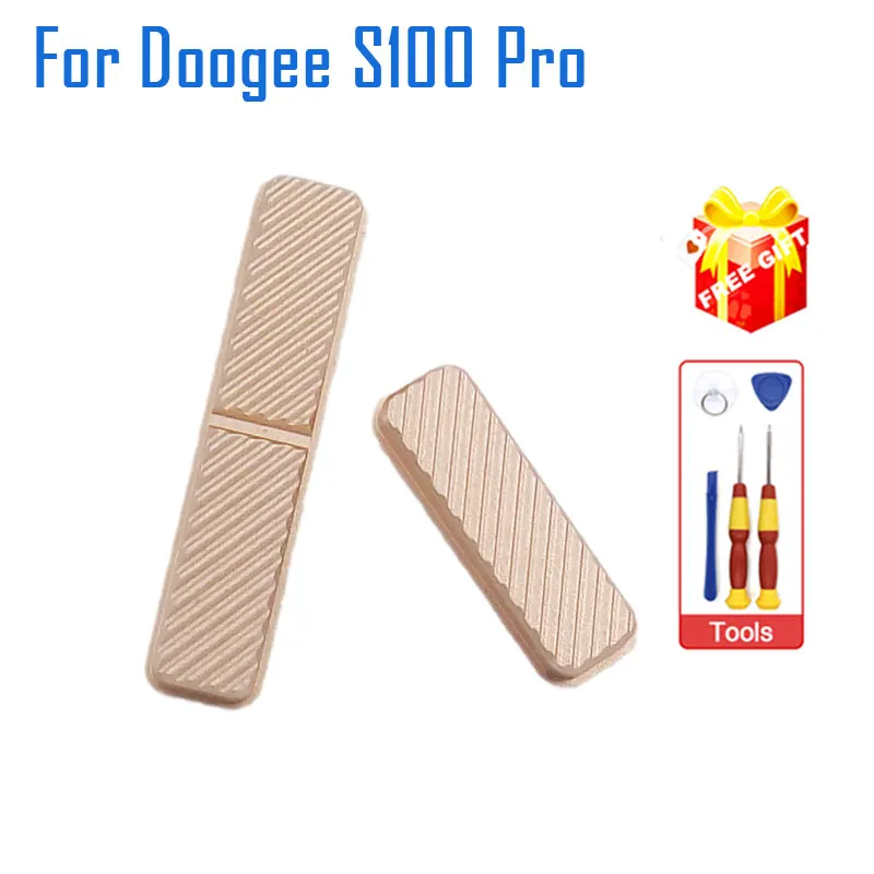 Nuovo Originale Doogee S100 Pro Pulsante Volume Pulsante Controllo Chiave Pulsante Personalizzato Accessori Chiave Per Doogee S100 Pro Smart Phone