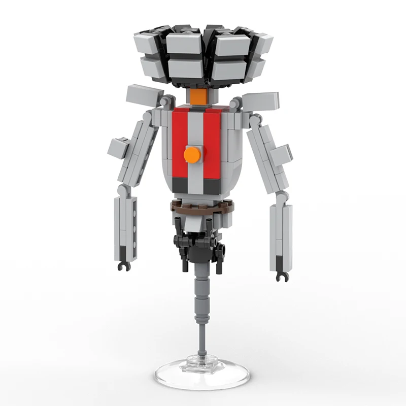 

Конструктор Moc Skibidi унитаз, Mecha, титан, ТВ, человек, камера, ужас, игра, ролевая модель, «сделай сам», кирпичи, игрушки на день рождения, Рождество, подарок