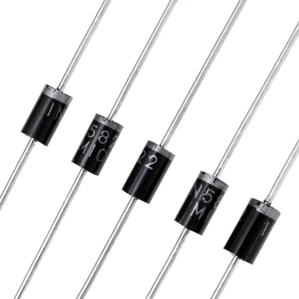 Rectifier Diode Set 1N4148 1N4007 1N5819 1N5399 1N5408 1N5822 FR107 FR207 Fast Switching Schottky Diode Resistor Kit 100pcs/lot