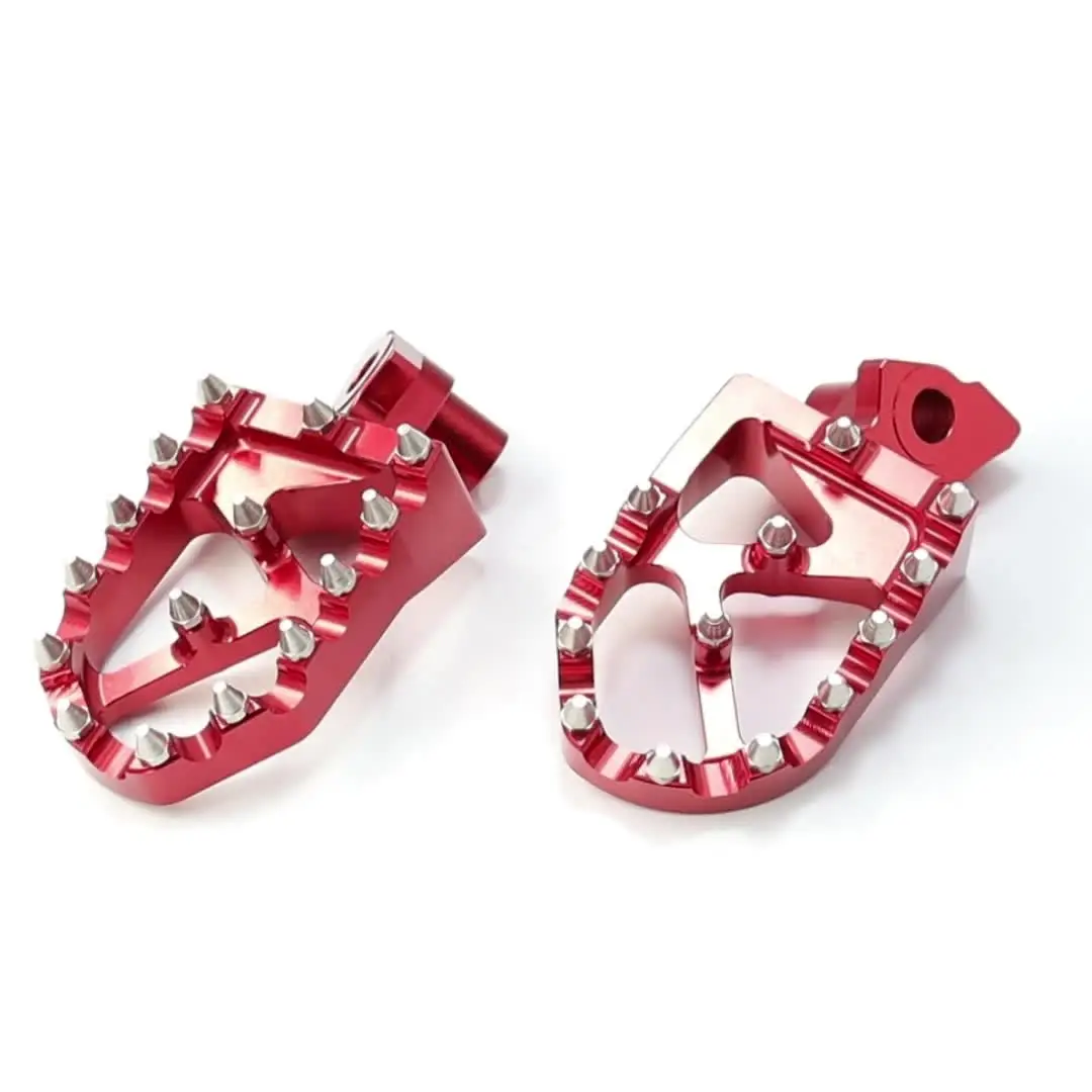 Motorrad Cnc Fuß Stütze Fußrasten Fußrasten Pedale Für Honda Cr