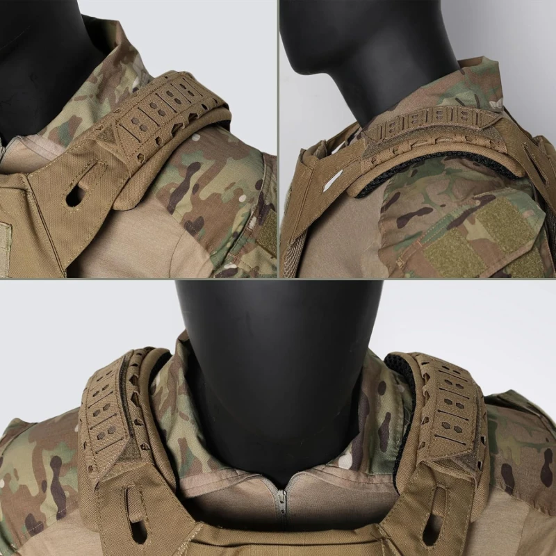 Shoulder Pad Strap Vest Comfort Cushion Pad Mesh For Hunting Vest Accessory Backpack breathable mesh cushion