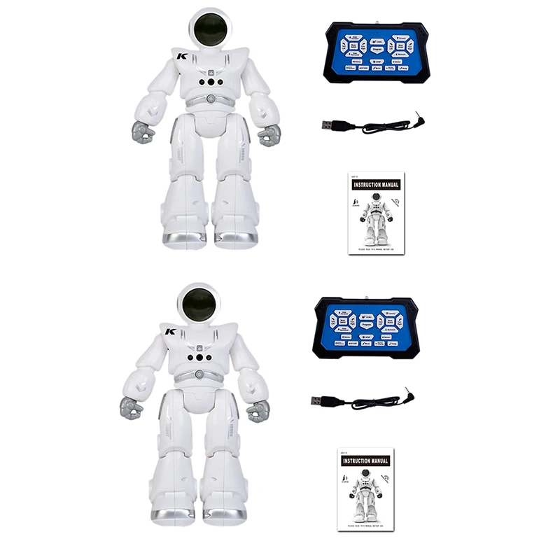 Интеллектуальный программируемый робот R18 с дистанционным управлением, Космический сенсорный жест, Индукционная танцевальная развивающая детская игрушка