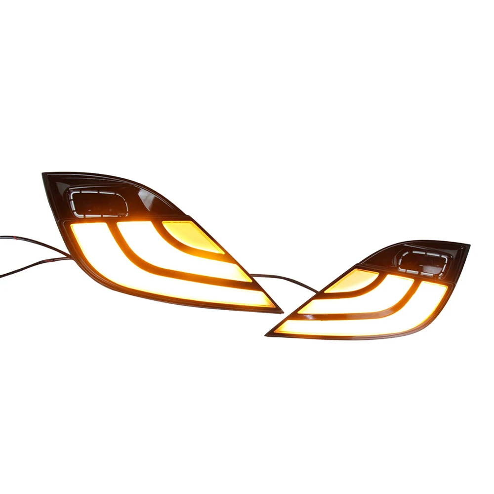 

ABS DRL Fog Lamp Decoration For Toyota Camry SE XSE Model Only 2018-2020 Not Fit for LE or XLE Model. Led Lights For Vehicles
