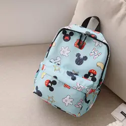 Disney Mickey Mouse School Bag Minnie for Boys Girls Baby Bag Children Backpack Kindergarten Backpack Kid School Bags Satchel